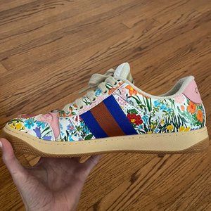 Gucci x Ken Scott Screener Sneakers, Size 41 - damaged, see photos